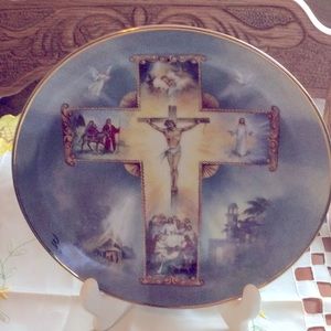 The life of Christ Limited addition plate.